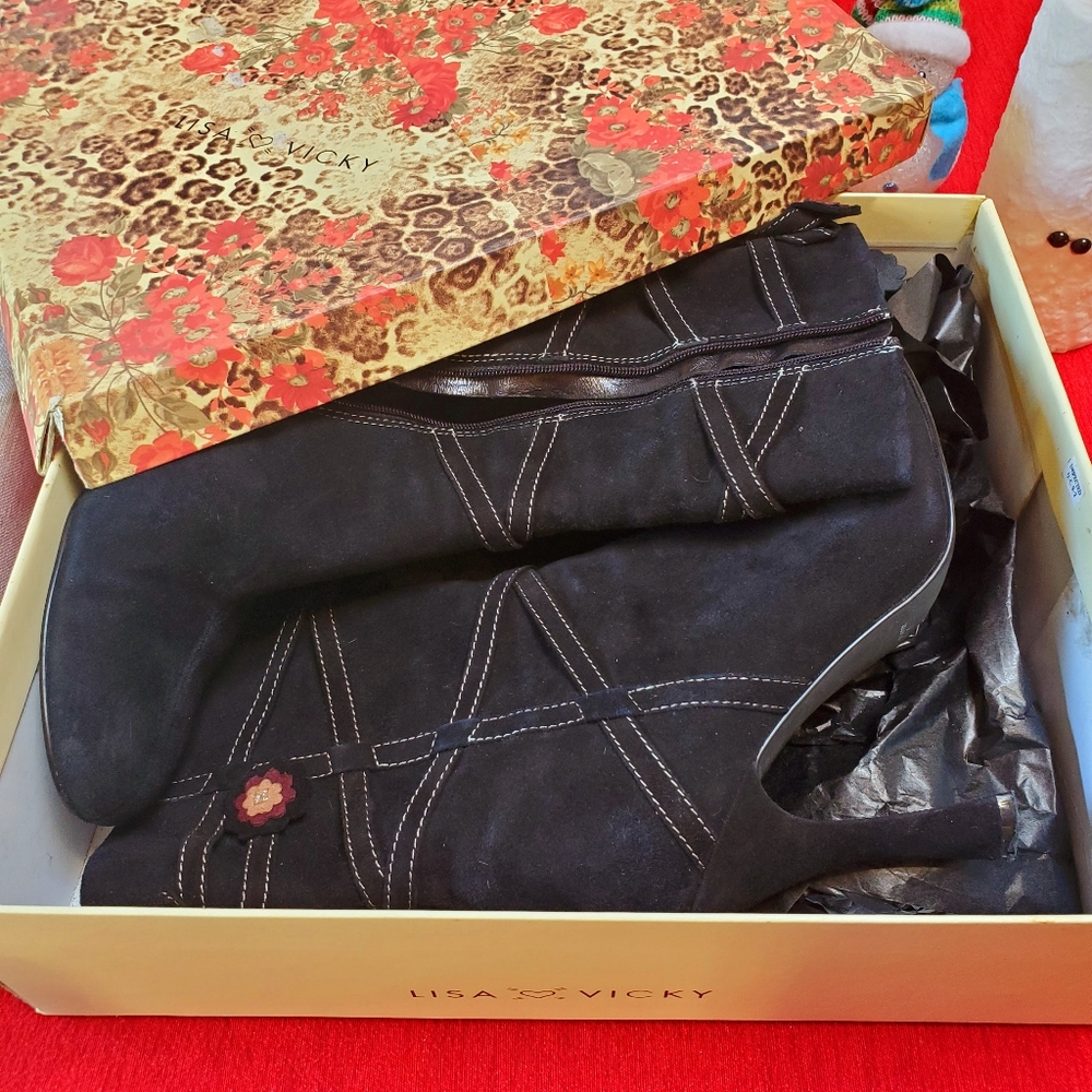 Black Booties - image 4